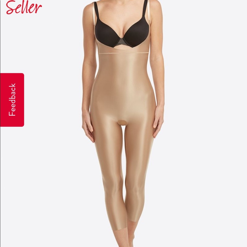 Spanx - Suit Your Fancy Open-Bust Catsuit